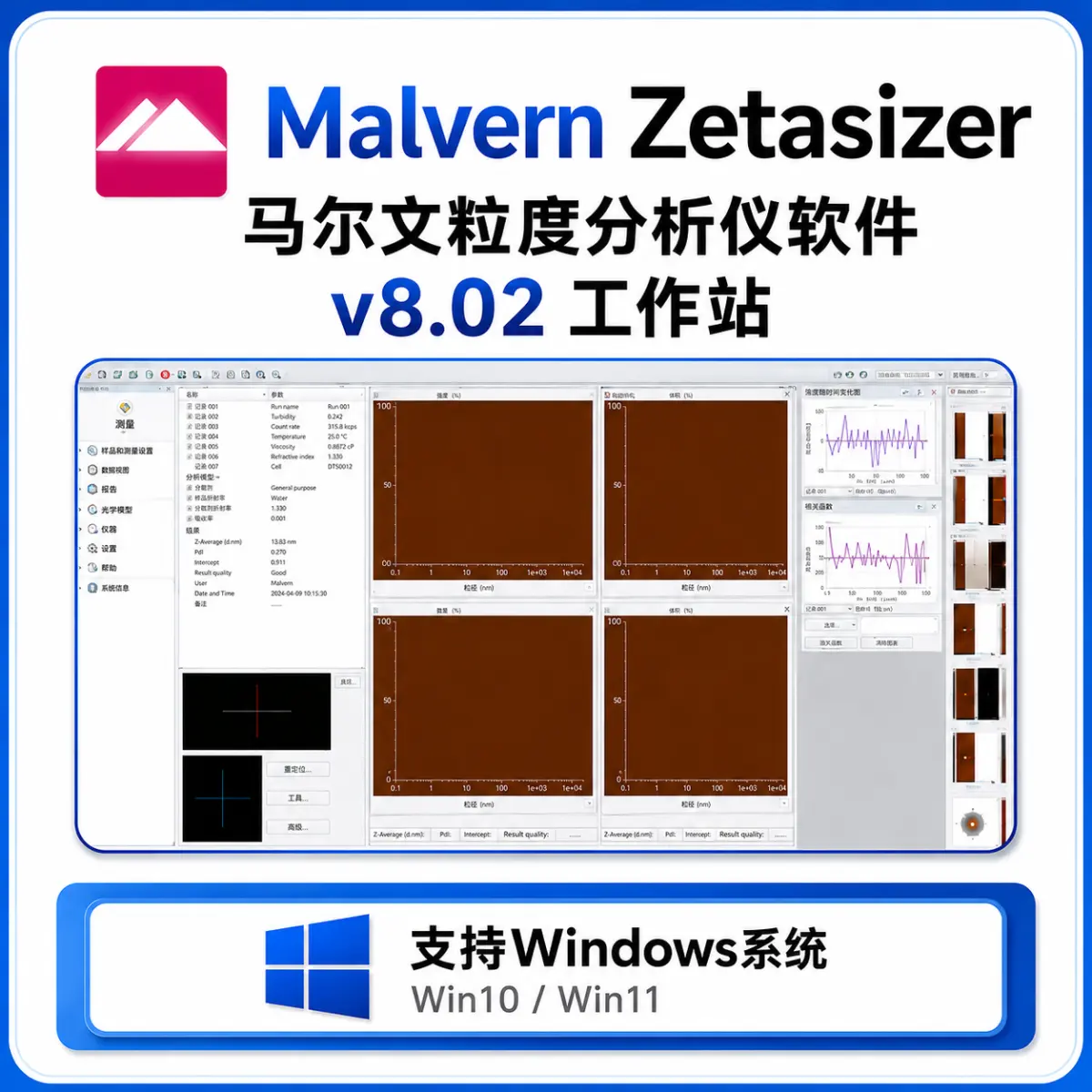 Malvern Zetasizer 最新版 马尔文粒度分析仪